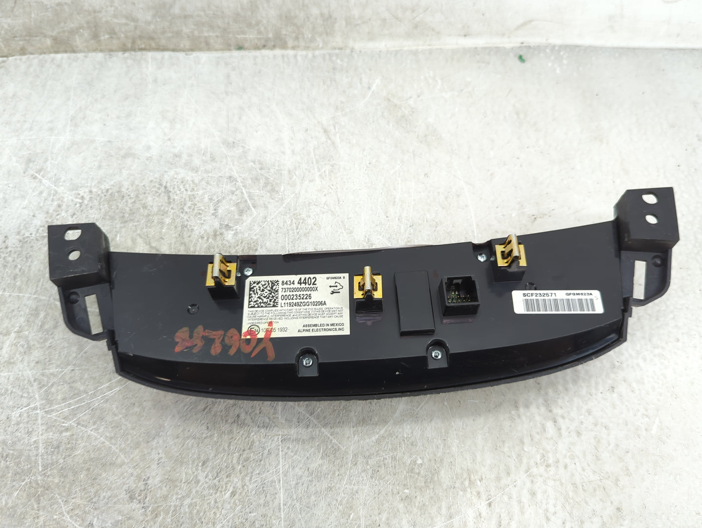2018-2022 Chevrolet Traverse Climate Control Module Temperature AC/Heater Replacement P/N:84344402 7370200000000X Fits OEM U