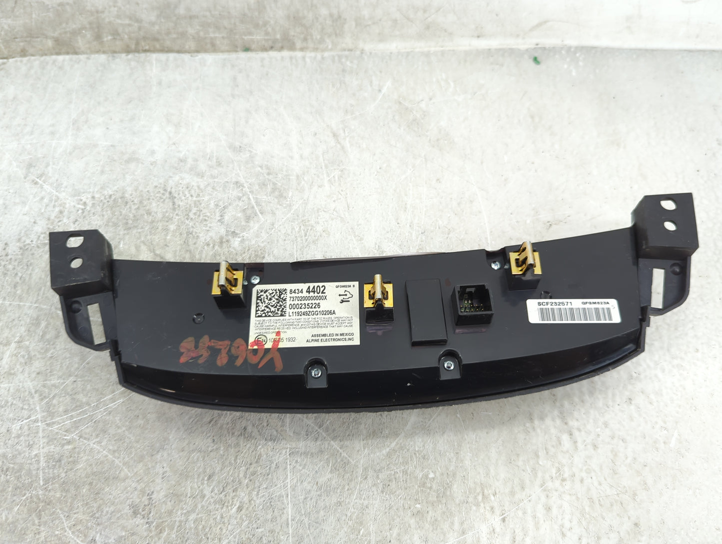 2018-2022 Chevrolet Traverse Climate Control Module Temperature AC/Heater Replacement P/N:84344402 7370200000000X Fits OEM U