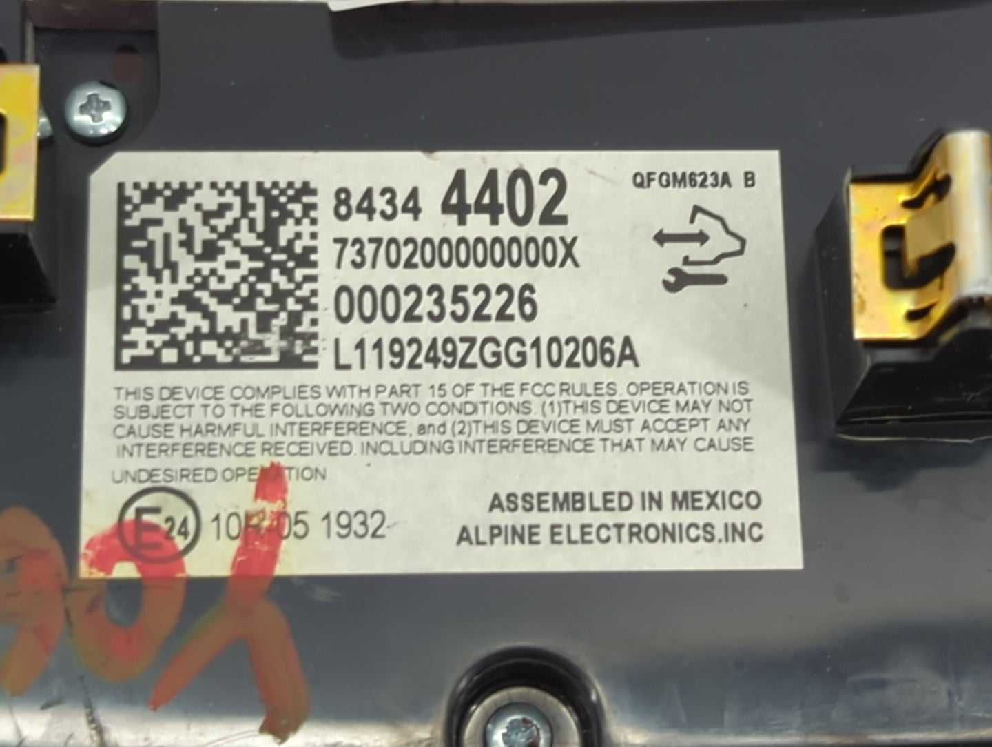 2018-2022 Chevrolet Traverse Climate Control Module Temperature AC/Heater Replacement P/N:84344402 7370200000000X Fits OEM U