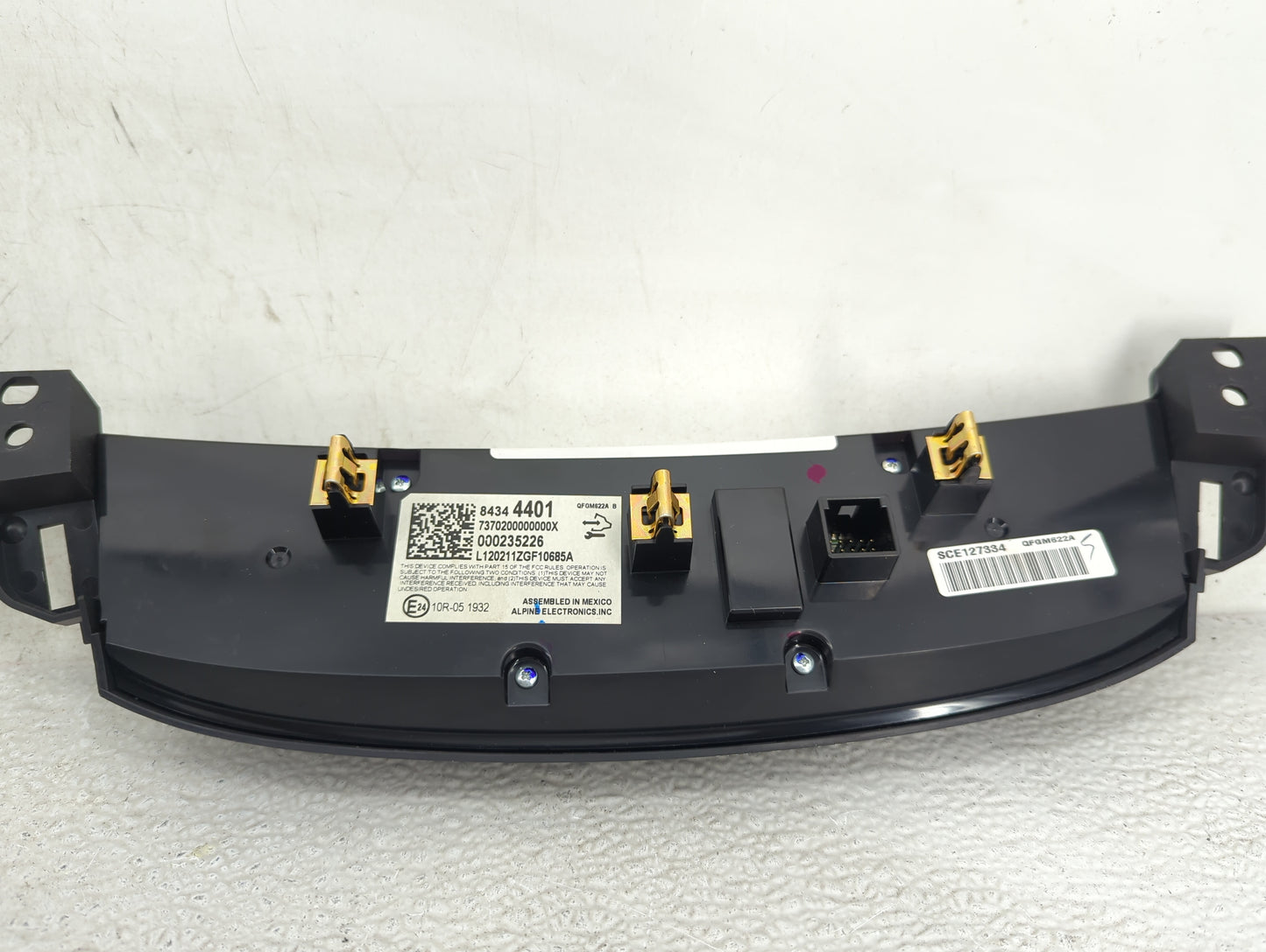2018-2022 Chevrolet Traverse Climate Control Module Temperature AC/Heater Replacement P/N:84344401 7370200000000X Fits OEM U
