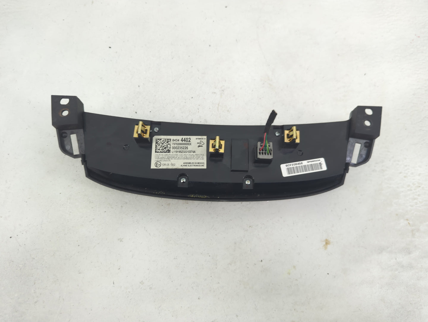 2018-2022 Chevrolet Traverse Climate Control Module Temperature AC/Heater Replacement P/N:84344402 Fits OEM Used Auto Parts 