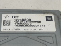 2018-2022 Chevrolet Traverse PCM Engine Control Computer ECU ECM PCU OEM P/N:12708809 12708794 Fits OEM Used Auto Parts - Oe