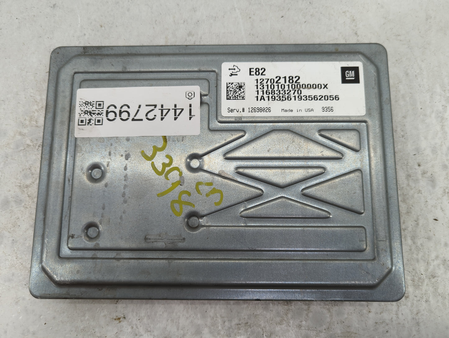 2018-2022 Chevrolet Traverse PCM Engine Control Computer ECU ECM PCU OEM P/N:12702182 12698026 Fits OEM Used Auto Parts - Oe