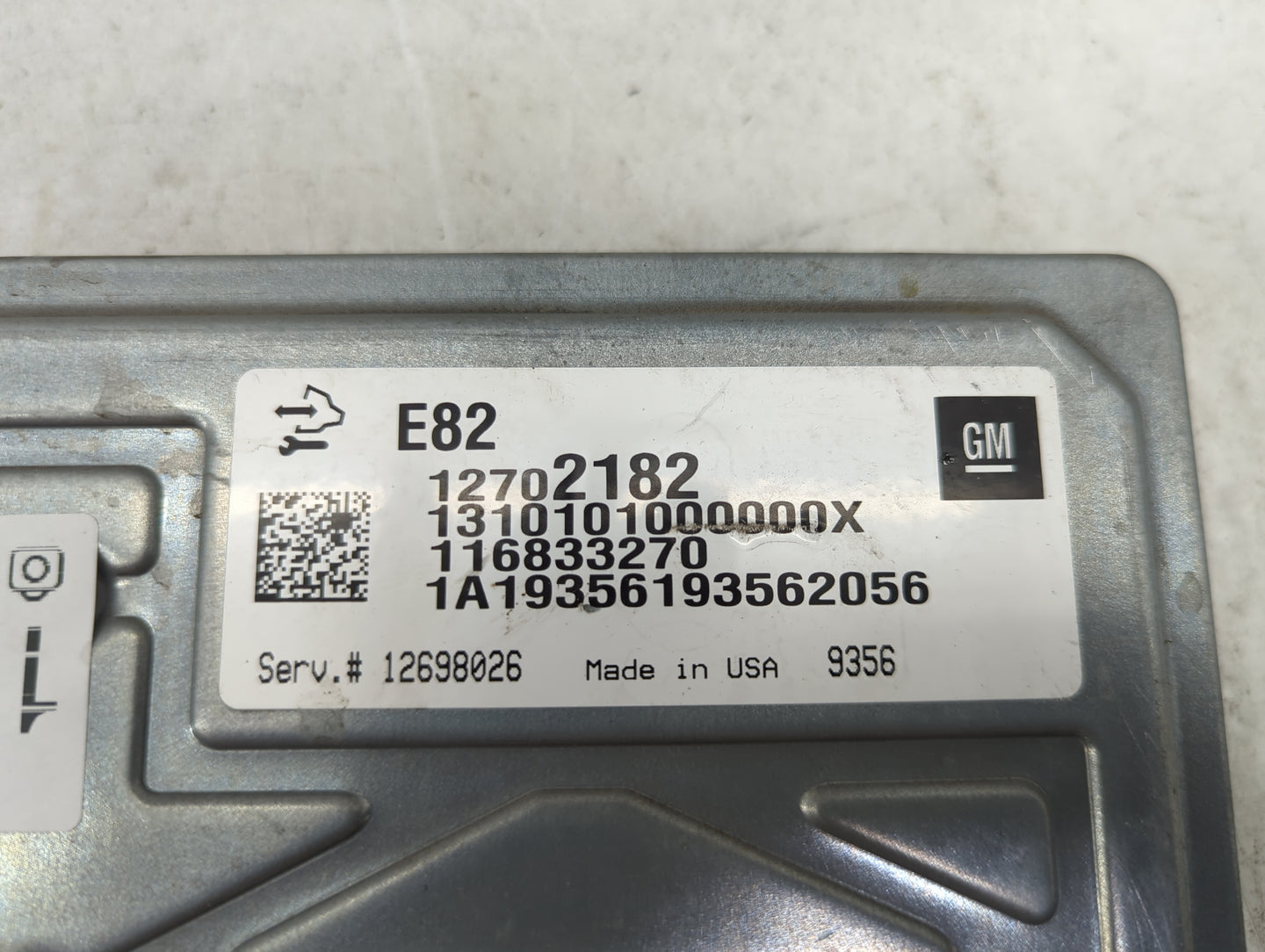 2018-2022 Chevrolet Traverse PCM Engine Control Computer ECU ECM PCU OEM P/N:12702182 12698026 Fits OEM Used Auto Parts - Oe