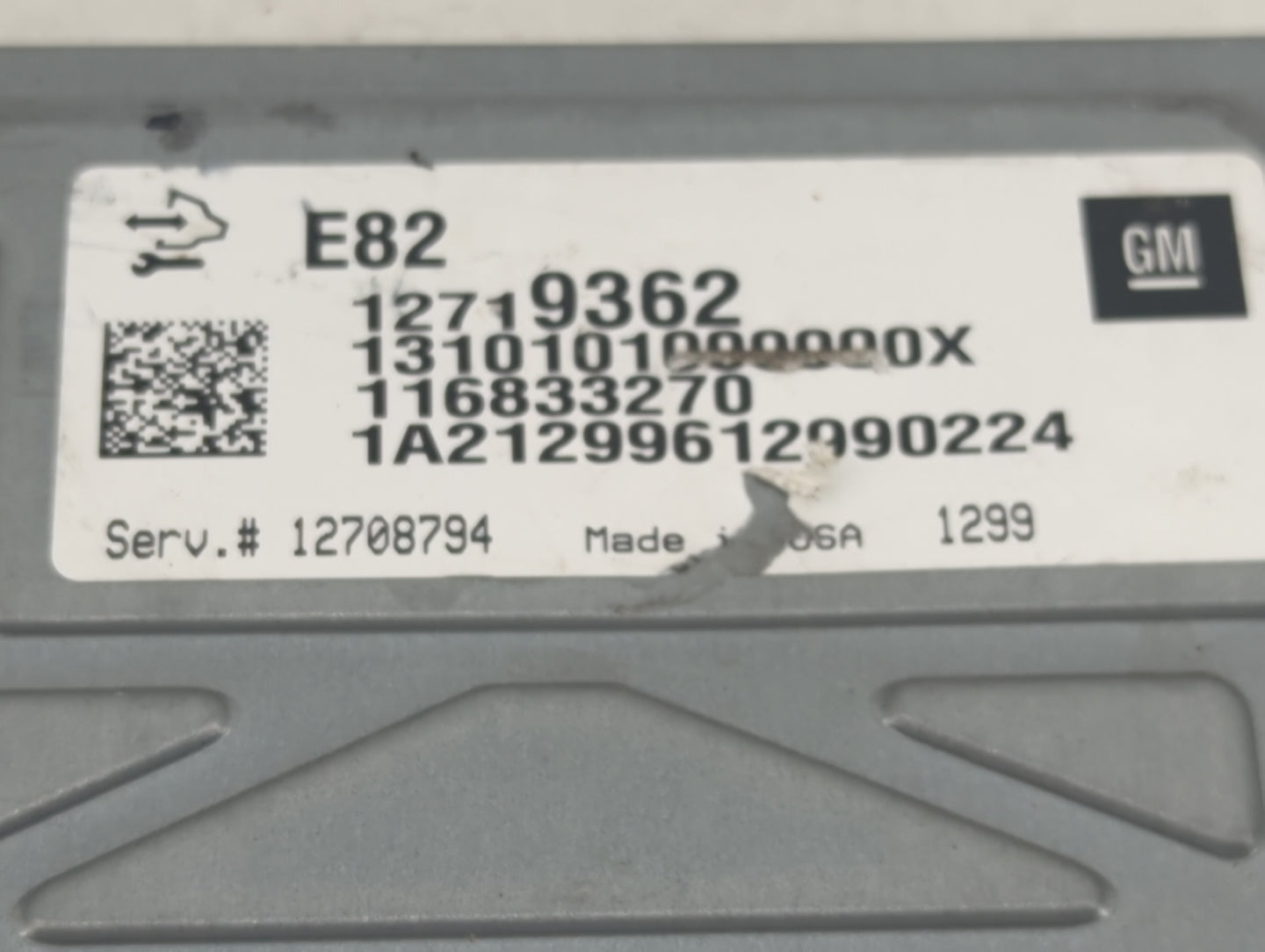 2018-2022 Chevrolet Traverse PCM Engine Control Computer ECU ECM PCU OEM P/N:12702182 12638026 Fits OEM Used Auto Parts - Oe