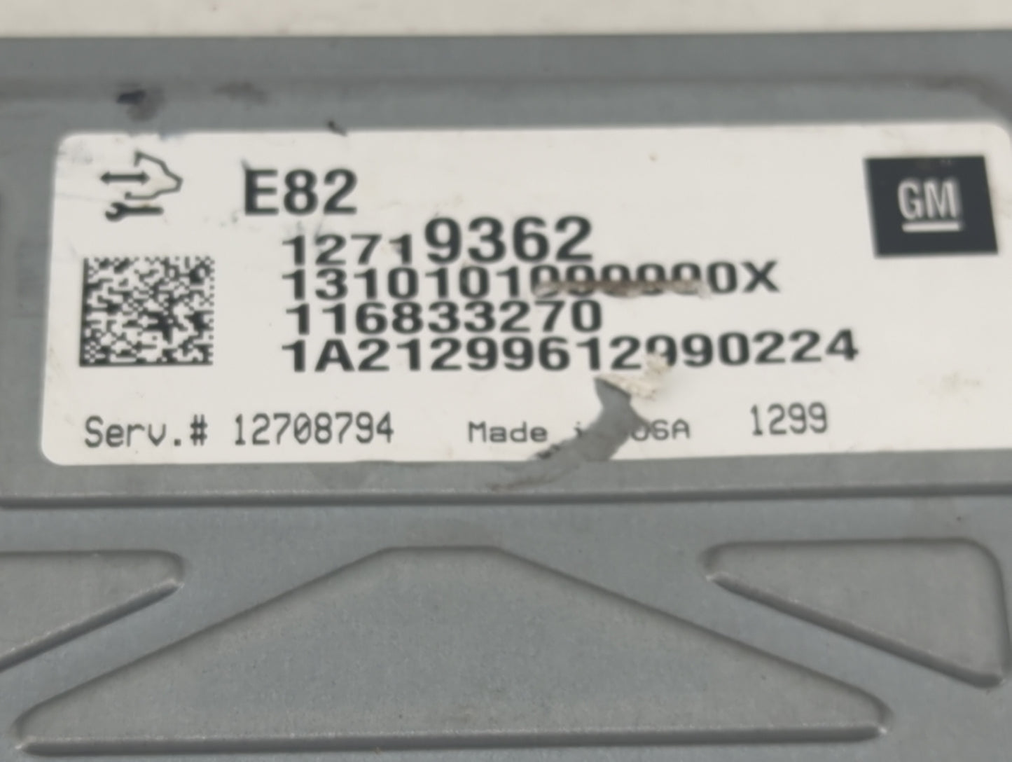 2018-2022 Chevrolet Traverse PCM Engine Control Computer ECU ECM PCU OEM P/N:12702182 12638026 Fits OEM Used Auto Parts - Oe