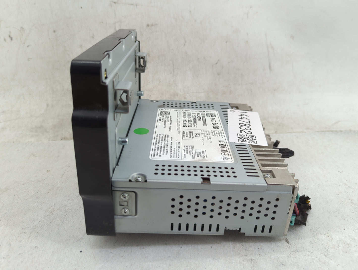 2020 Chevrolet Traverse Radio AM FM Cd Player Receiver Replacement P/N:84776468 555343750, H119303400002242, 7310500000000X 