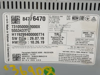 2021-2022 Chevrolet Traverse Radio AM FM Cd Player Receiver Replacement P/N:84776470 84776468, 555343700 Fits Fits 2021 2022