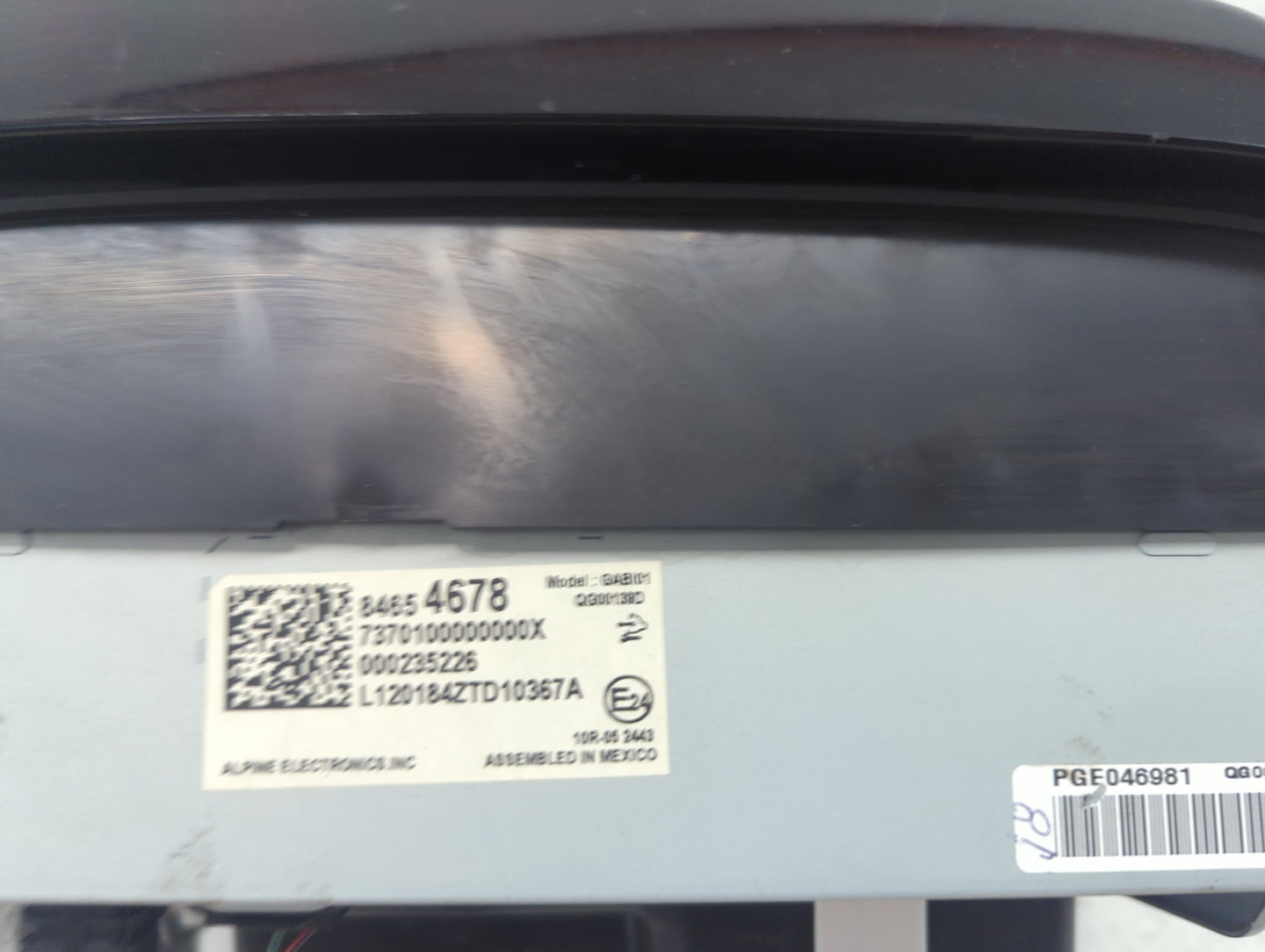 2018-2021 Chevrolet Traverse Radio AM FM Cd Player Receiver Replacement P/N:84654678 7370100000000X Fits Fits 2018 2019 2020