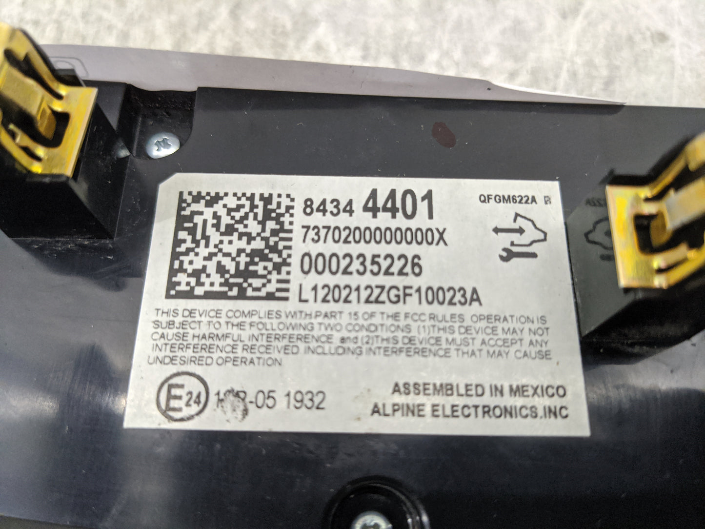2018-2022 Chevrolet Traverse Climate Control Module Temperature AC/Heater Replacement P/N:84344401 7370200000000X Fits OEM U