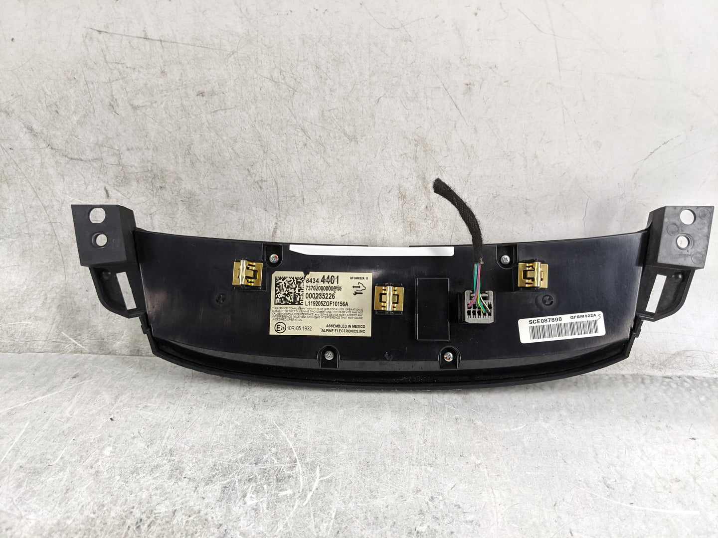 2018-2022 Chevrolet Traverse Climate Control Module Temperature AC/Heater Replacement P/N:84344401 QFGM622A Fits OEM Used Au
