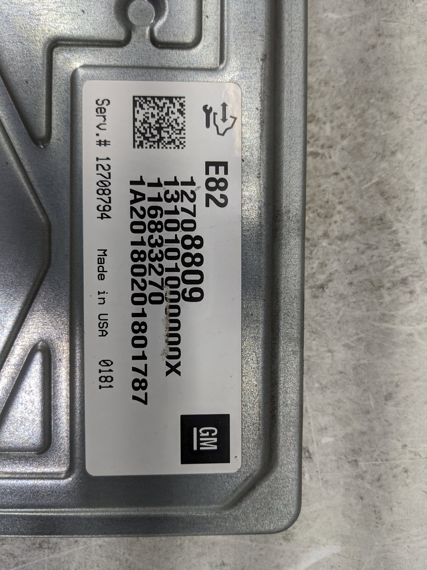 2018-2022 Chevrolet Traverse PCM Engine Control Computer ECU ECM PCU OEM P/N:12708809 13101010000000X Fits OEM Used Auto Par