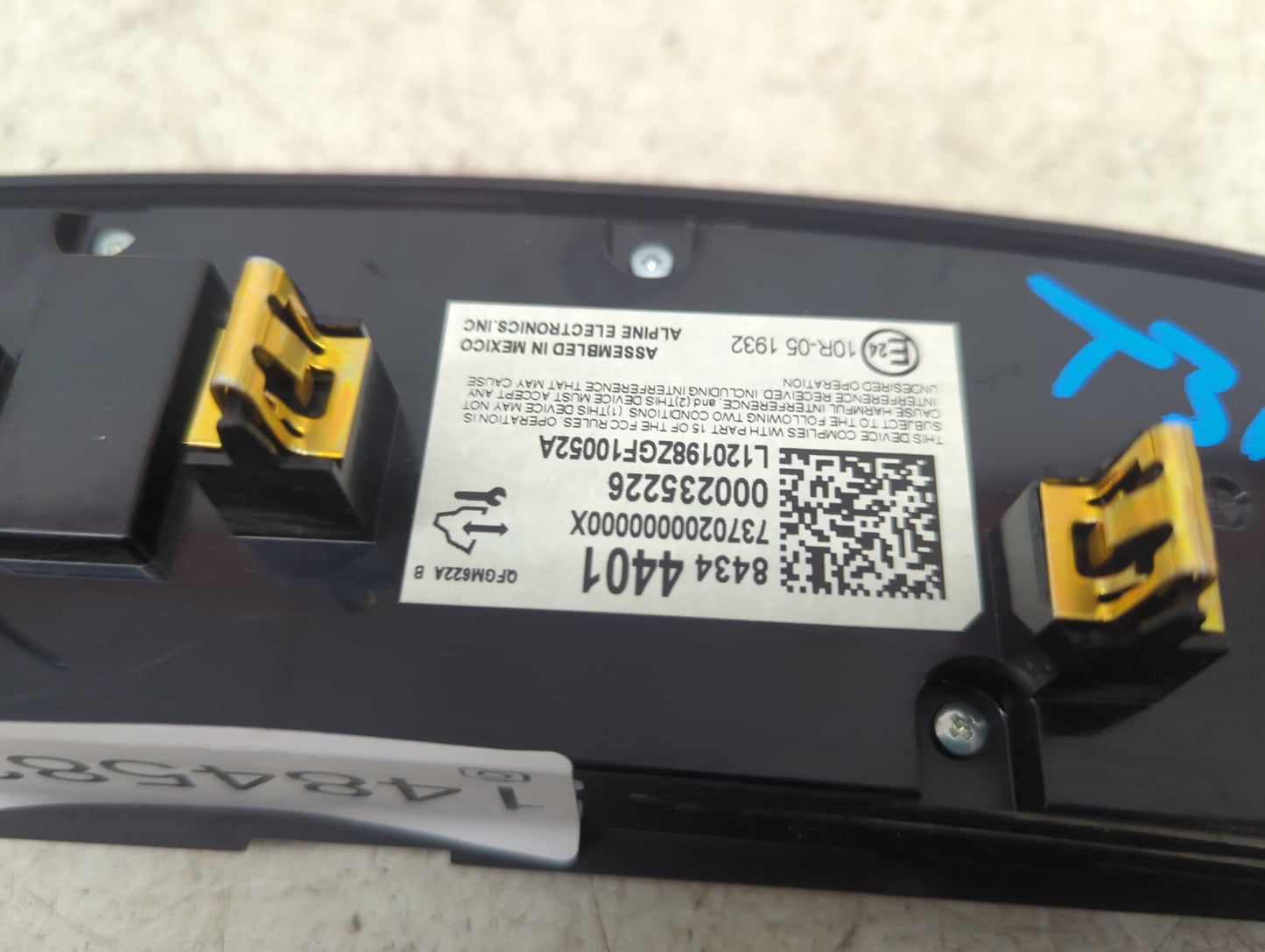 2018-2022 Chevrolet Traverse Climate Control Module Temperature AC/Heater Replacement P/N:84344401 737020000000X Fits OEM Us