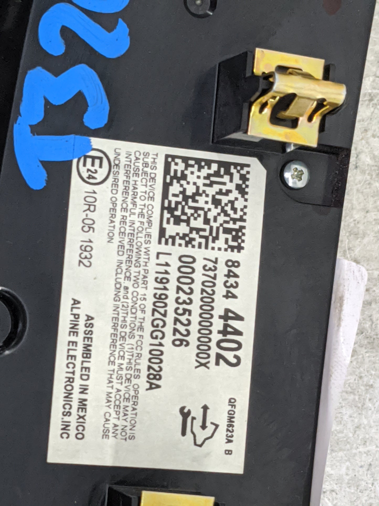 2018-2022 Chevrolet Traverse Climate Control Module Temperature AC/Heater Replacement P/N:84344402 737020000000X Fits OEM Us