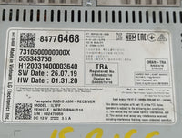 2021-2022 Chevrolet Traverse Radio AM FM Cd Player Receiver Replacement P/N:84776468 7310500000000X, 555343750 Fits Fits 202