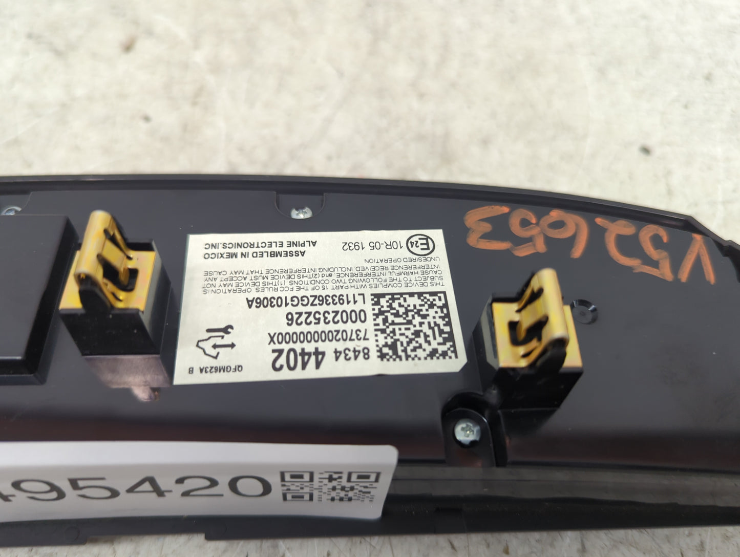 2018-2022 Chevrolet Traverse Climate Control Module Temperature AC/Heater Replacement P/N:84344402 737020000000X Fits OEM Us
