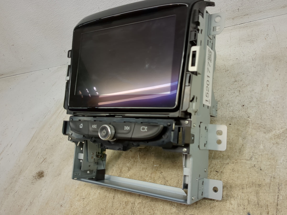 2020 Chevrolet Traverse Information Radio Display Screen Black 1520177 - Oemusedautoparts1.com
