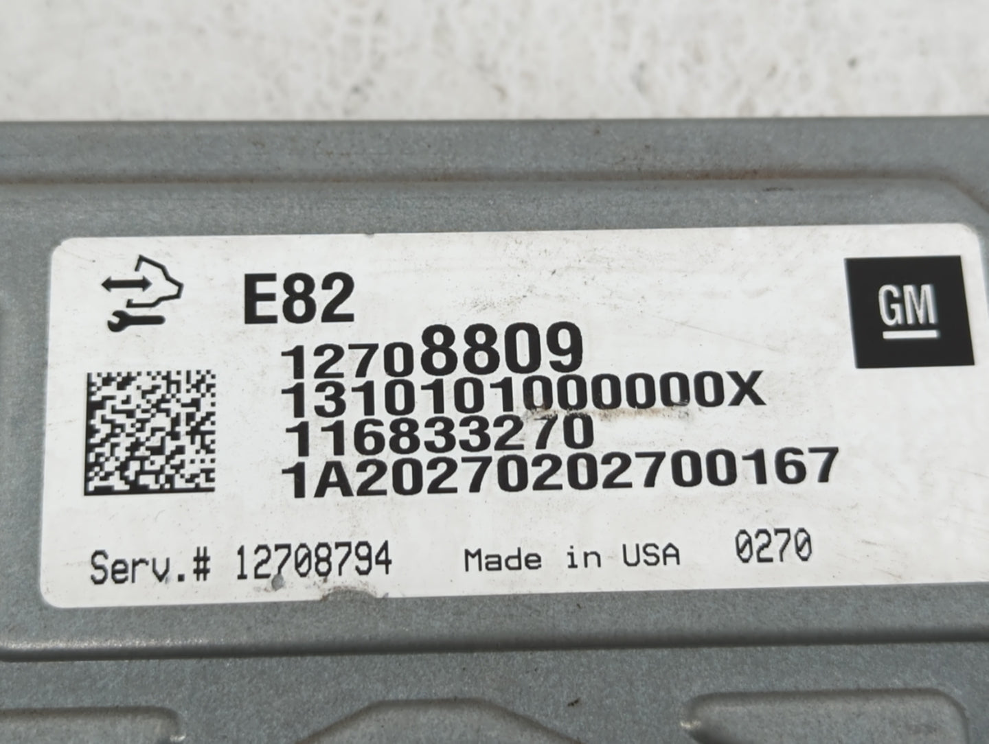 2018-2022 Chevrolet Traverse PCM Engine Control Computer ECU ECM PCU OEM P/N:12708809 12708764 Fits OEM Used Auto Parts - Oe