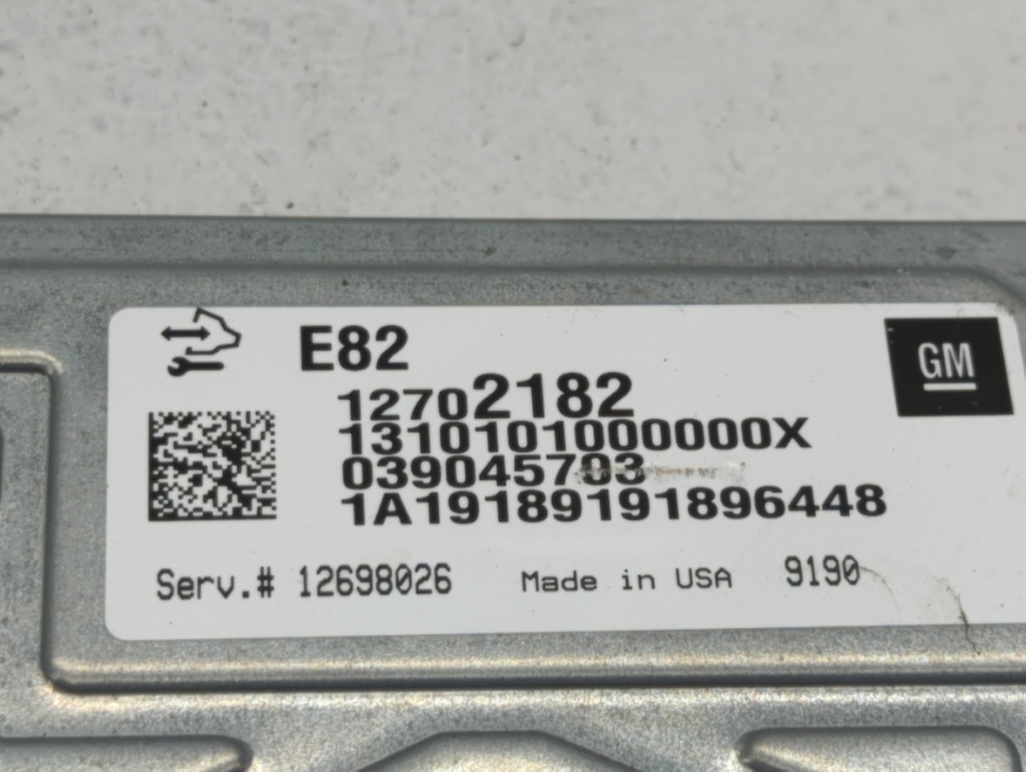 2018-2022 Chevrolet Traverse PCM Engine Control Computer ECU ECM PCU OEM P/N:12702182 Fits Fits 2016 2017 2018 2019 2020 202