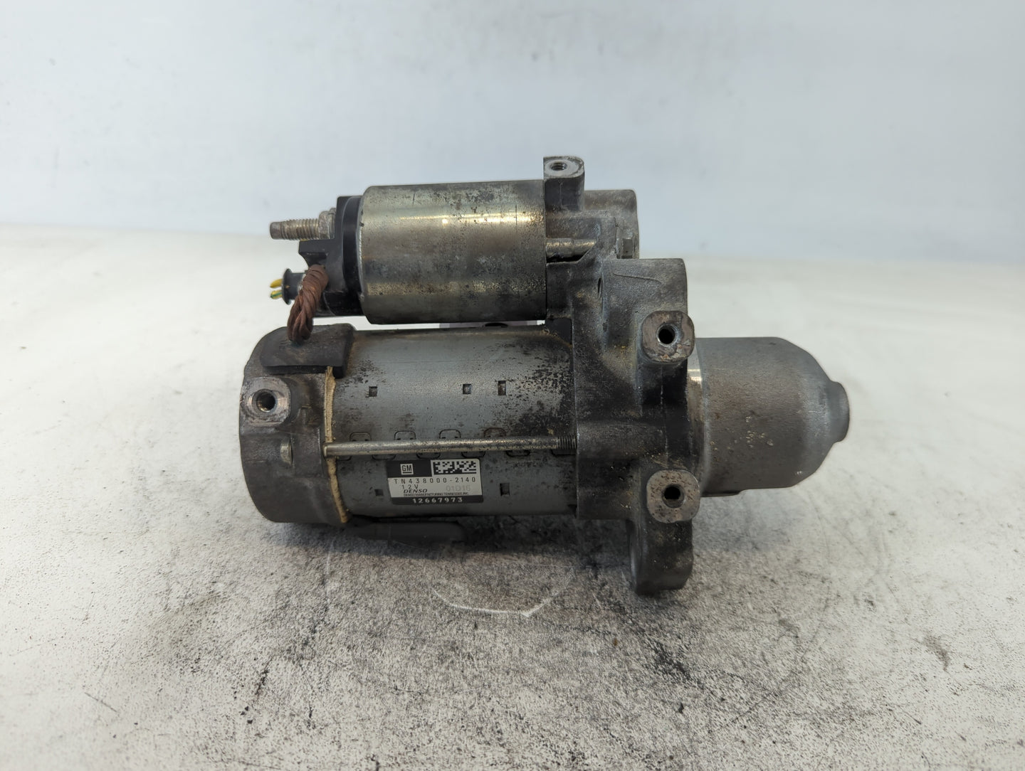 2018-2022 Chevrolet Traverse Car Starter Motor Solenoid OEM P/N:TN438000-2140 Fits Fits 2016 2017 2018 2019 2020 2021 2022 O