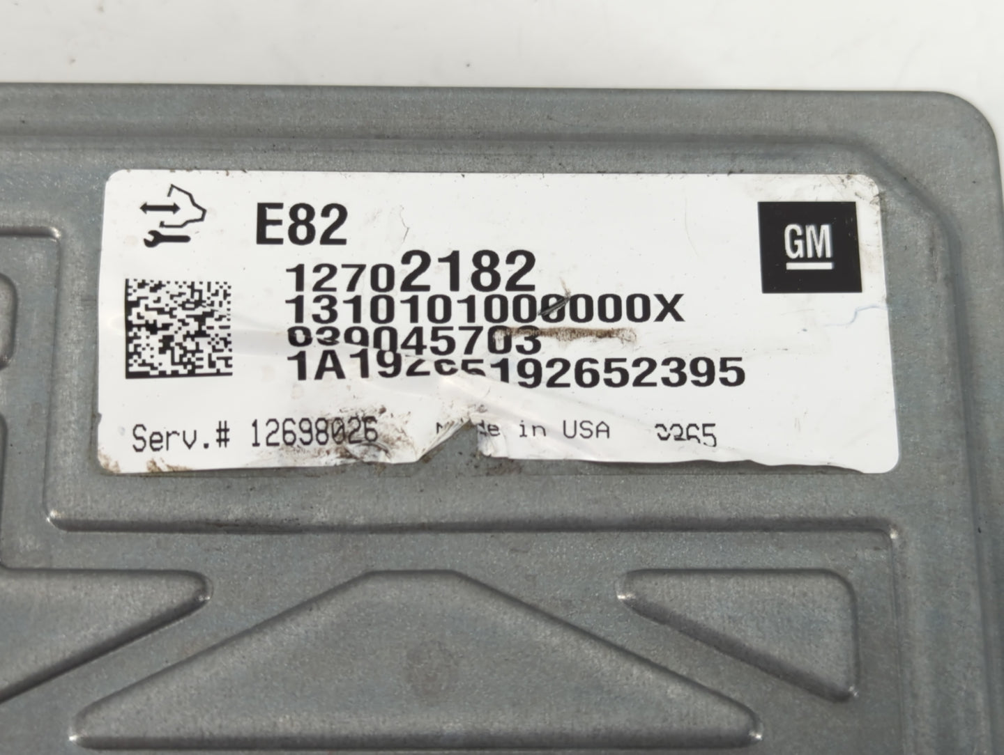 2018-2022 Chevrolet Traverse PCM Engine Control Computer ECU ECM PCU OEM P/N:12702182 Fits Fits 2016 2017 2018 2019 2020 202