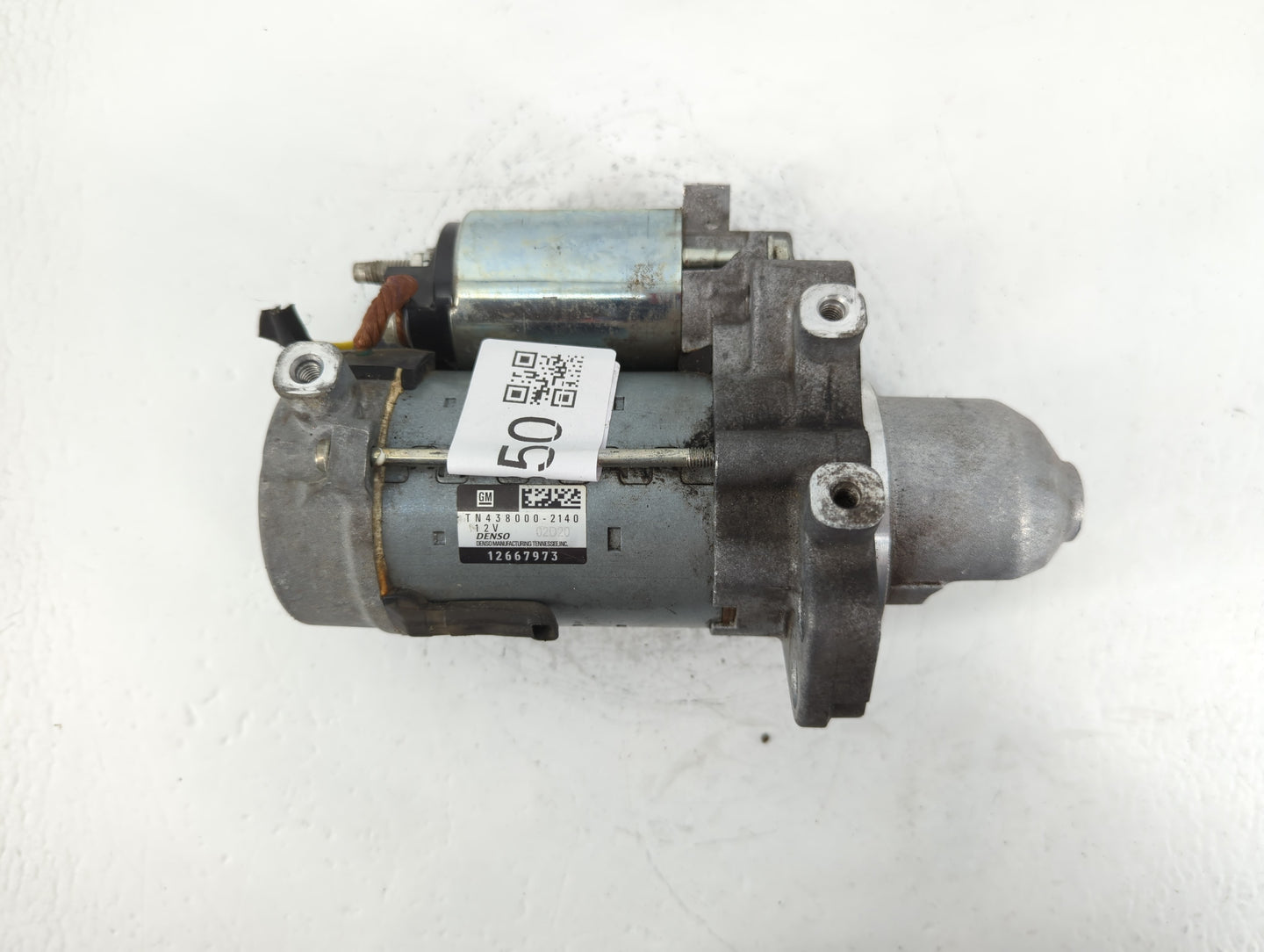 2018-2022 Chevrolet Traverse Car Starter Motor Solenoid OEM P/N:12667973 TN438000-2140 Fits OEM Used Auto Parts - Oemusedaut