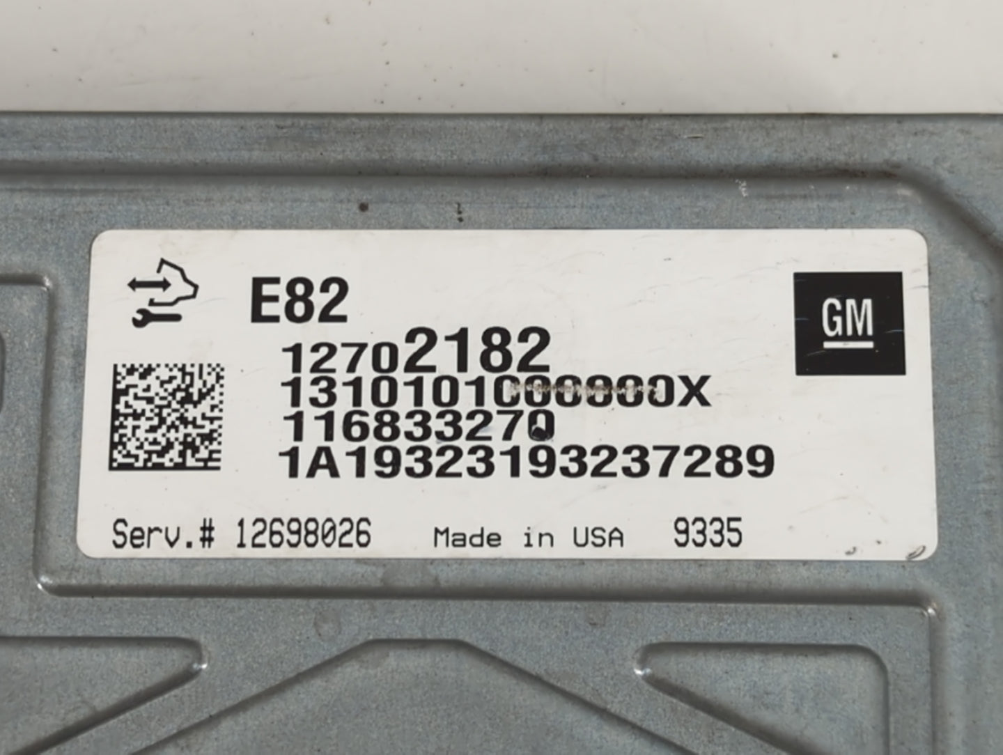2018-2022 Chevrolet Traverse PCM Engine Control Computer ECU ECM PCU OEM P/N:12702182 Fits Fits 2016 2017 2018 2019 2020 202