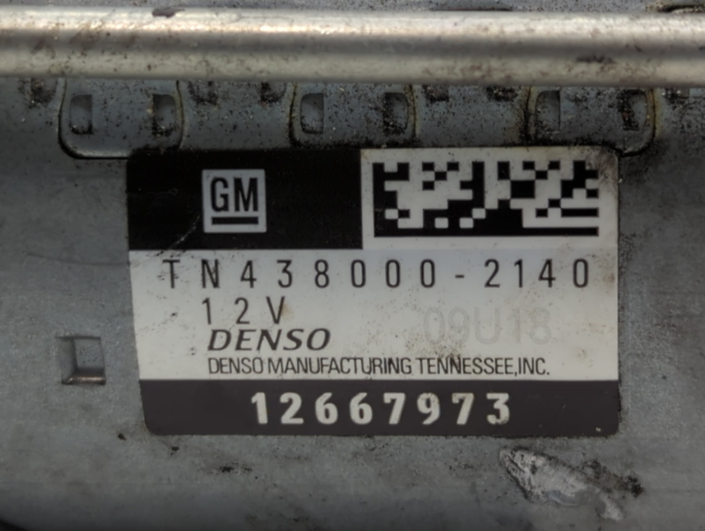 2018-2022 Chevrolet Traverse Car Starter Motor Solenoid OEM P/N:12667973 TN438000-2140 Fits OEM Used Auto Parts - Oemusedaut