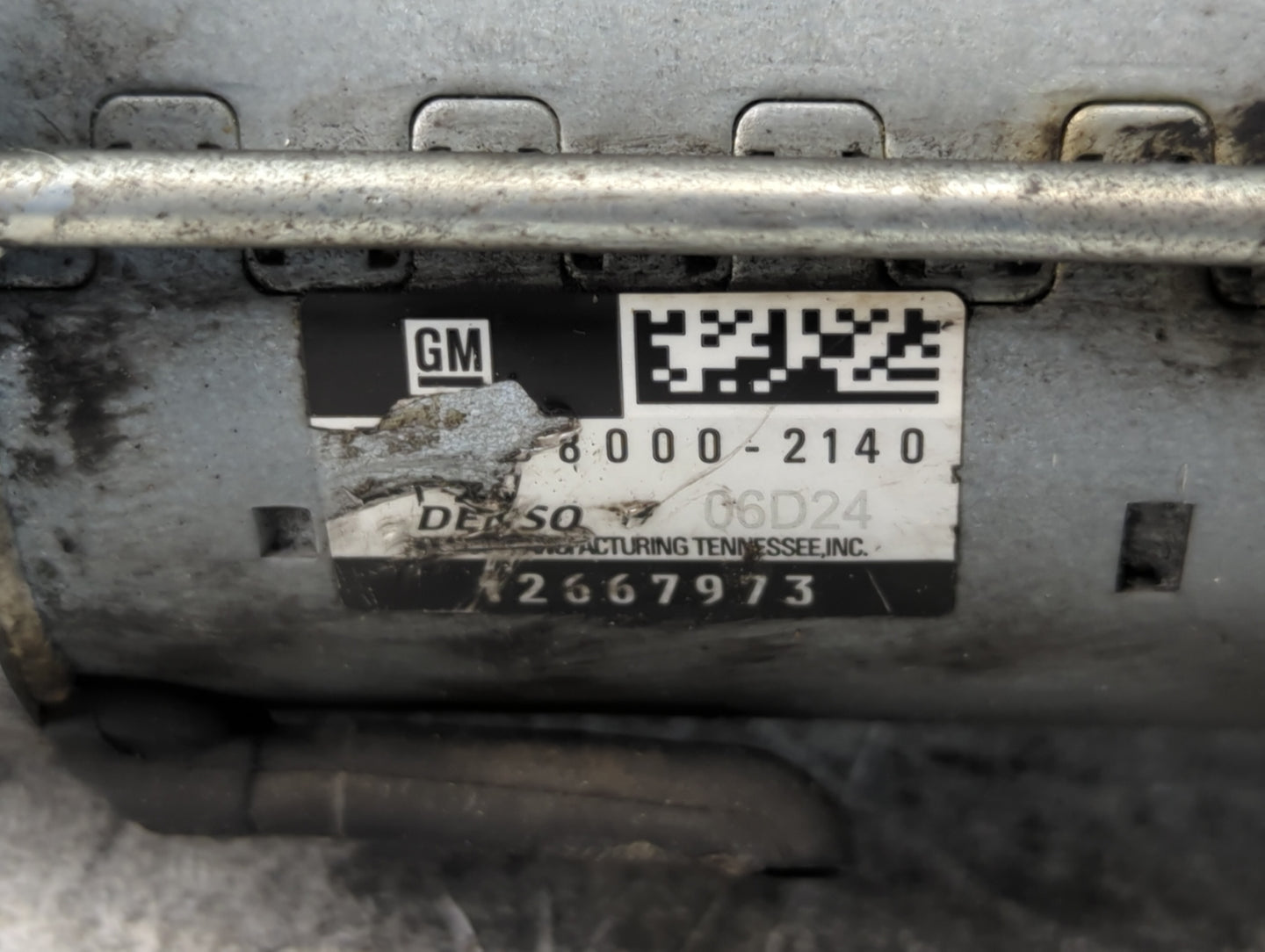2018-2022 Chevrolet Traverse Car Starter Motor Solenoid OEM P/N:TN438000-2140 12667973 Fits OEM Used Auto Parts - Oemusedaut