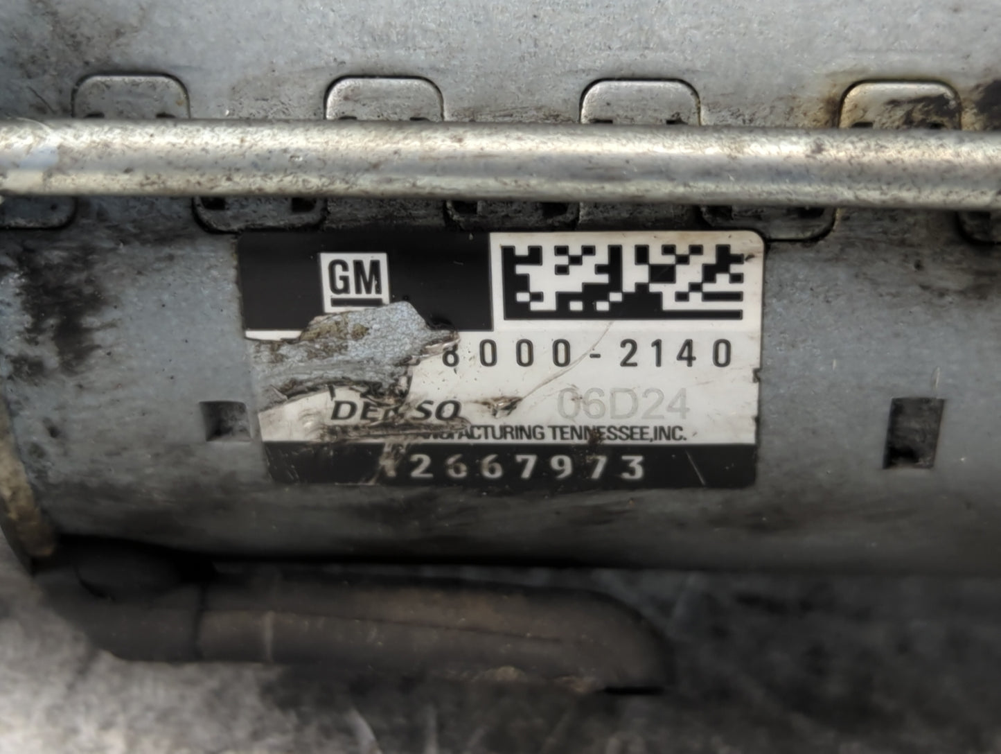 2018-2022 Chevrolet Traverse Car Starter Motor Solenoid OEM P/N:TN438000-2140 12667973 Fits OEM Used Auto Parts - Oemusedaut