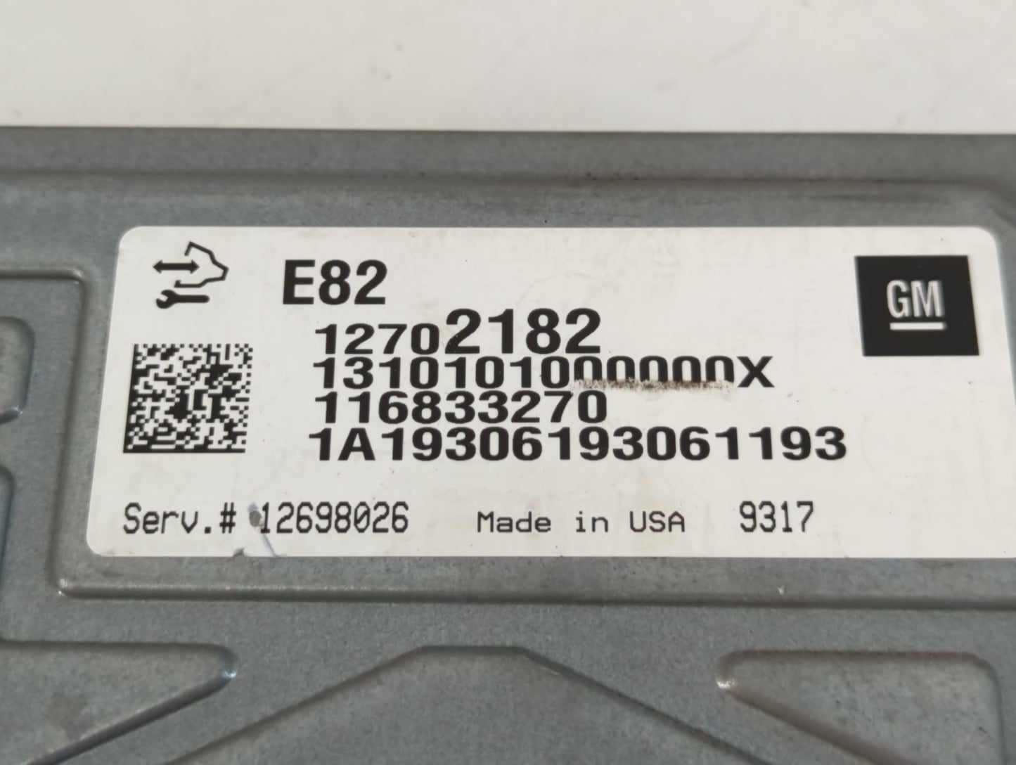 2018-2022 Chevrolet Traverse PCM Engine Control Computer ECU ECM PCU OEM P/N:12702182 Fits Fits 2016 2017 2018 2019 2020 202