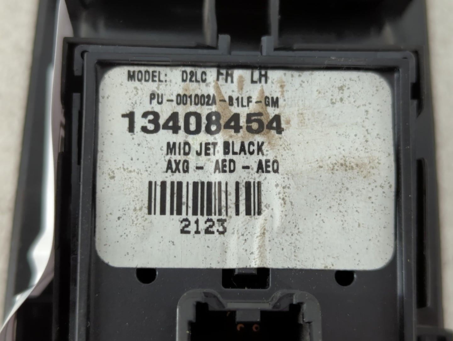 2017-2021 Chevrolet Trax Master Power Window Switch Replacement Driver Side Left P/N:13408454 Fits Fits 2017 2018 2019 2020 