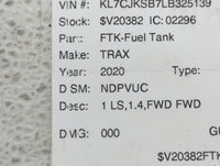 2019-2022 Chevrolet Trax Spare Donut Tire Wheel Rim Oem - Oemusedautoparts1.com