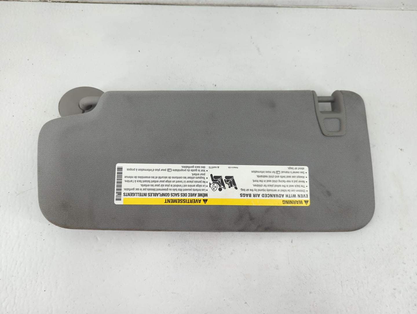 2017-2021 Chevrolet Trax Sun Visor Shade Replacement Passenger Right Mirror Fits Fits 2017 2018 2019 2020 2021 OEM Used Auto