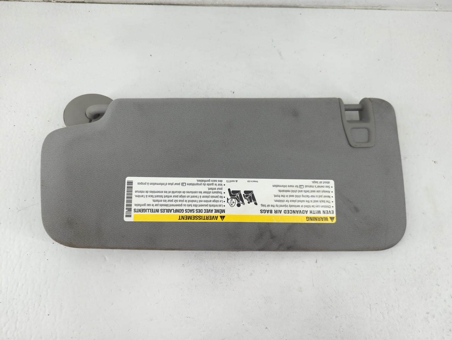 2017-2021 Chevrolet Trax Sun Visor Shade Replacement Passenger Right Mirror Fits Fits 2017 2018 2019 2020 2021 OEM Used Auto