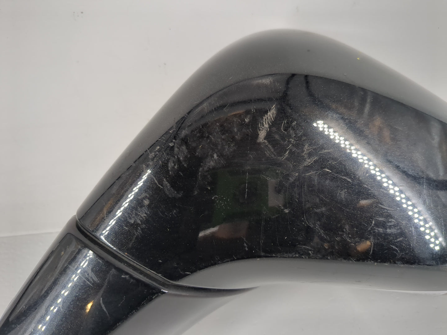 2017-2020 Chevrolet Trax Driver Left Side View Manual Door Mirror Black - Oemusedautoparts1.com