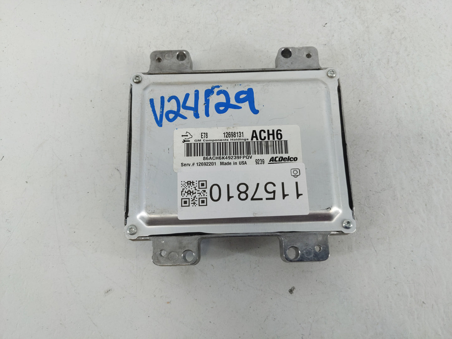 2017-2021 Chevrolet Trax PCM Engine Control Computer ECU ECM PCU OEM P/N:12698131 Fits Fits 2017 2018 2019 2020 2021 OEM Use
