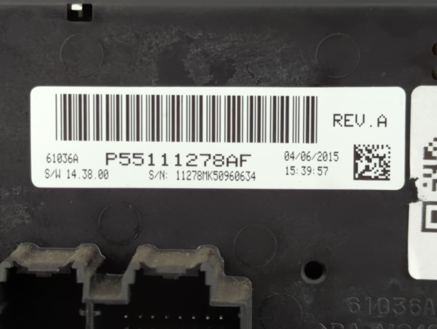 2017-2021 Chevrolet Trax Climate Control Module Temperature AC/Heater Replacement P/N:P55111278AF Fits OEM Used Auto Parts -