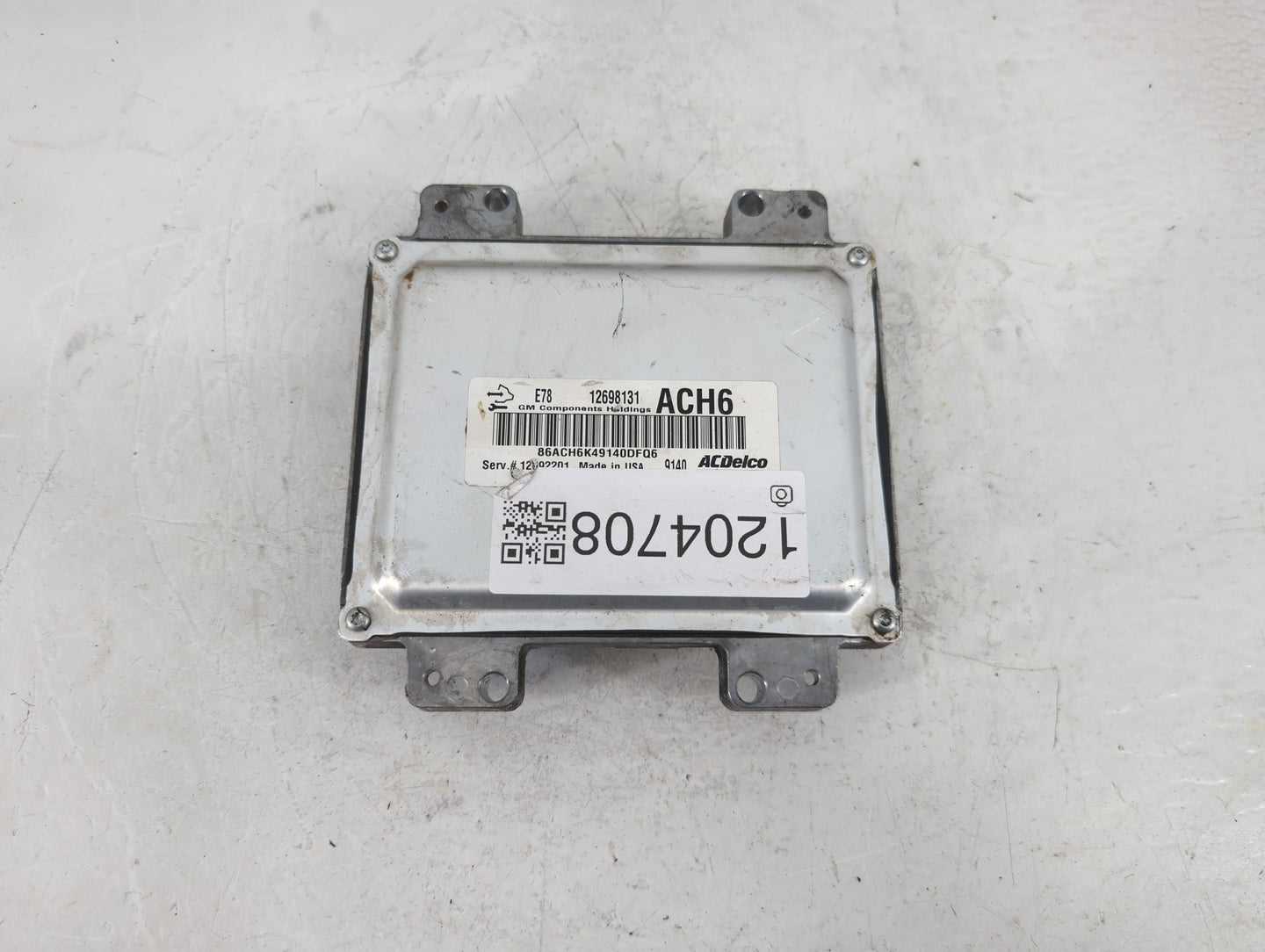 2017-2021 Chevrolet Trax PCM Engine Control Computer ECU ECM PCU OEM P/N:12698131 Fits Fits 2017 2018 2019 2020 2021 OEM Use