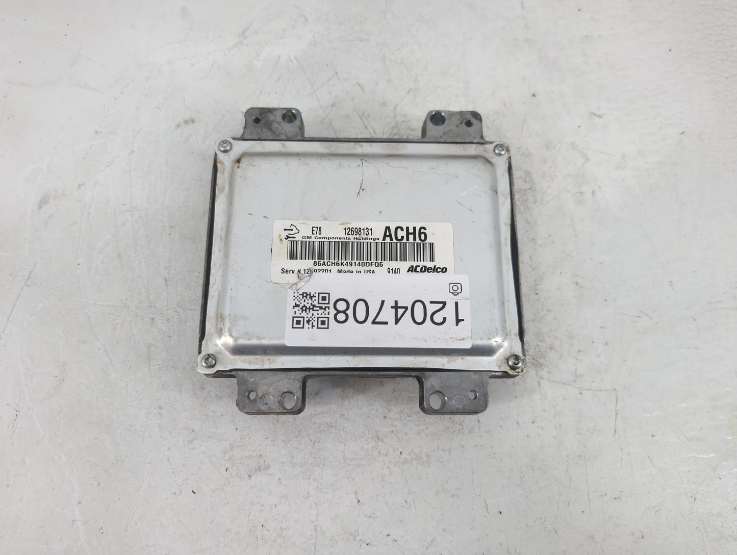 2017-2021 Chevrolet Trax PCM Engine Control Computer ECU ECM PCU OEM P/N:12698131 Fits Fits 2017 2018 2019 2020 2021 OEM Use