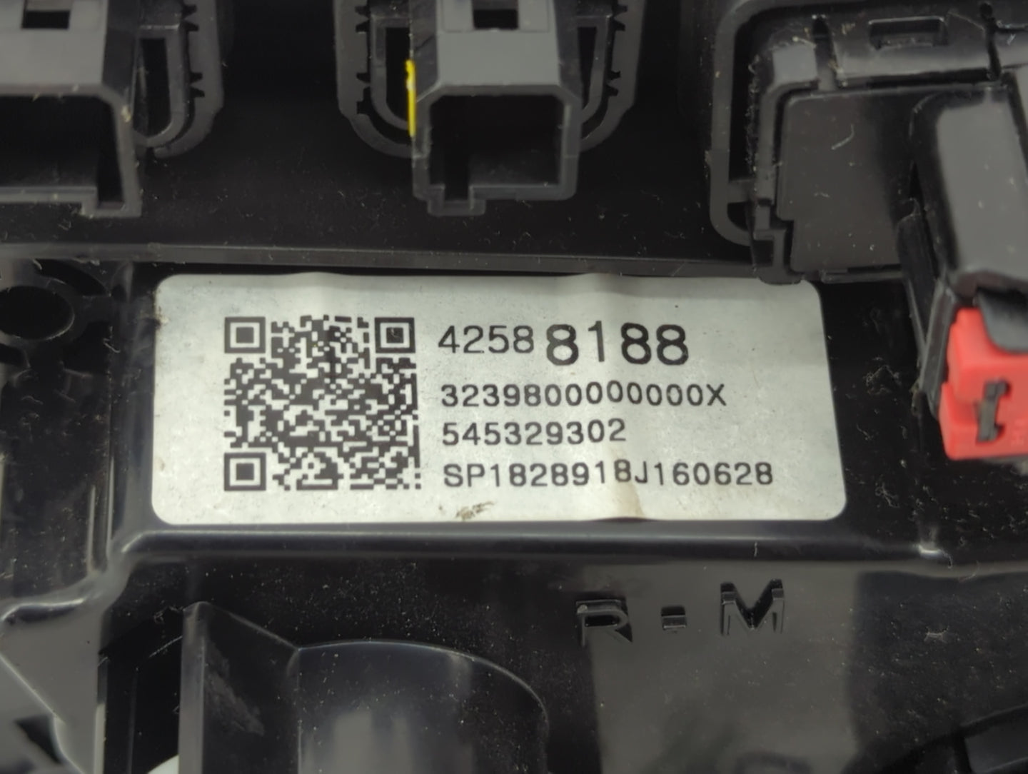 2017-2021 Chevrolet Trax Climate Control Module Temperature AC/Heater Replacement P/N:545329302 42588188 Fits OEM Used Auto 