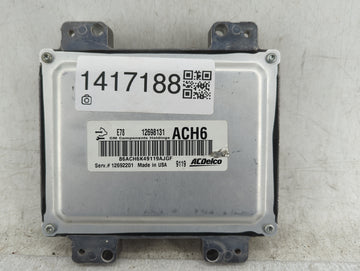 2017-2021 Chevrolet Trax PCM Engine Control Computer ECU ECM PCU OEM P/N:12698131 Fits Fits 2017 2018 2019 2020 2021 OEM Use