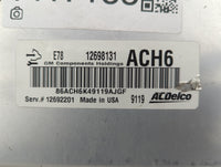 2017-2021 Chevrolet Trax PCM Engine Control Computer ECU ECM PCU OEM P/N:12698131 Fits Fits 2017 2018 2019 2020 2021 OEM Use