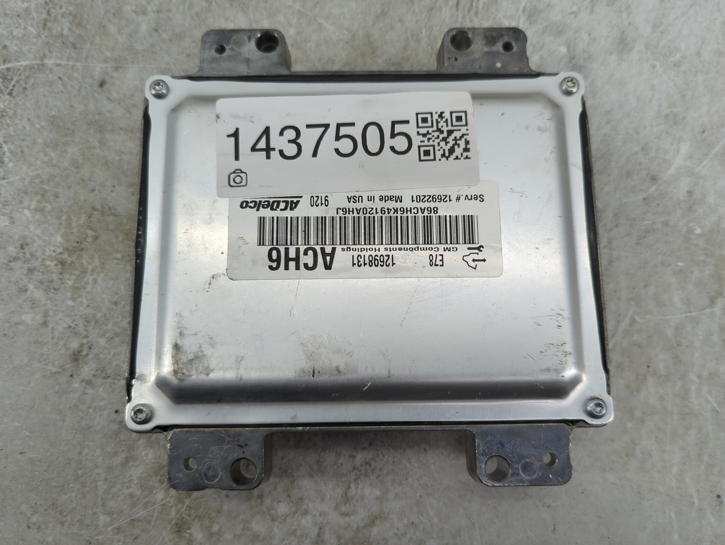 2017-2021 Chevrolet Trax PCM Engine Control Computer ECU ECM PCU OEM P/N:12698131 12692201 Fits Fits 2017 2018 2019 2020 202