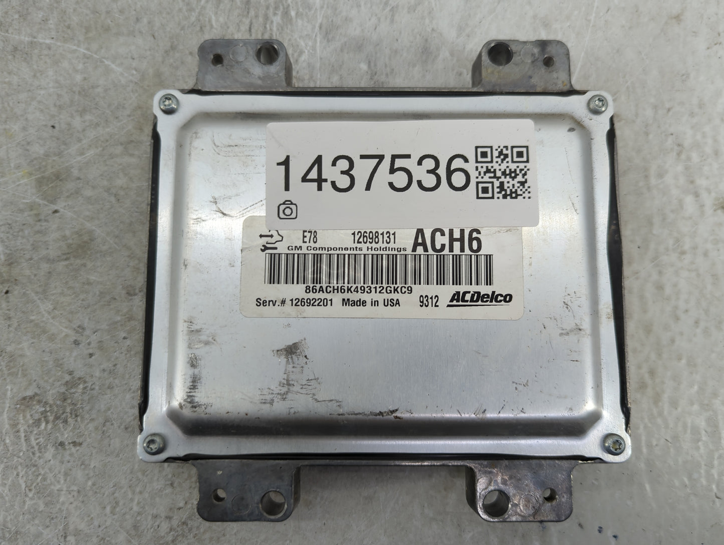 2017-2021 Chevrolet Trax PCM Engine Control Computer ECU ECM PCU OEM P/N:12698131 12692201 Fits Fits 2017 2018 2019 2020 202
