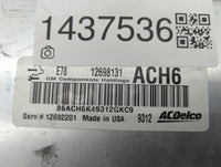 2017-2021 Chevrolet Trax PCM Engine Control Computer ECU ECM PCU OEM P/N:12698131 12692201 Fits Fits 2017 2018 2019 2020 202