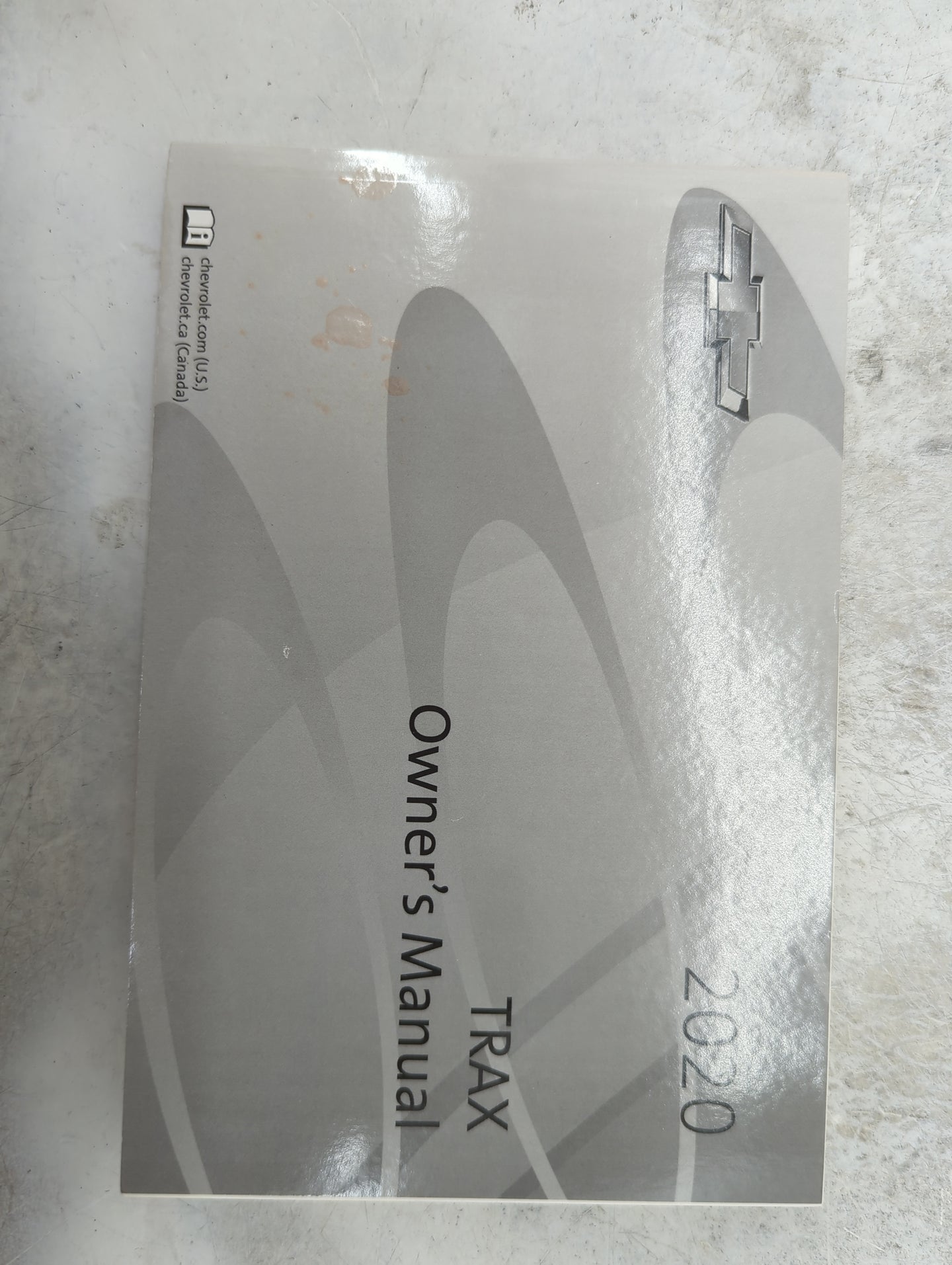 2020 Chevrolet Trax Owners Manual Book Guide P/N:84481551 OEM Used Auto Parts - Oemusedautoparts1.com