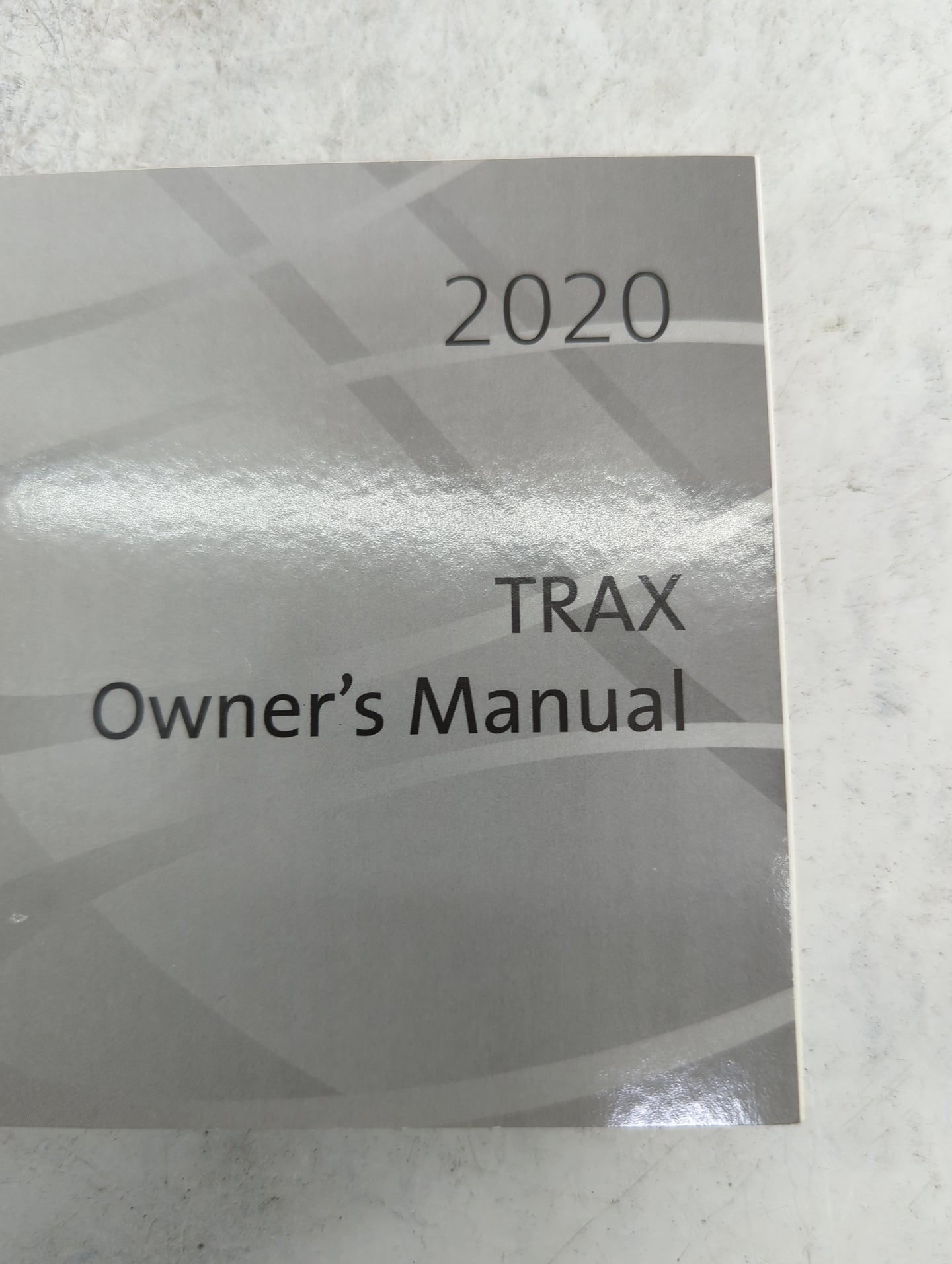 2020 Chevrolet Trax Owners Manual Book Guide P/N:84481551 OEM Used Auto Parts - Oemusedautoparts1.com