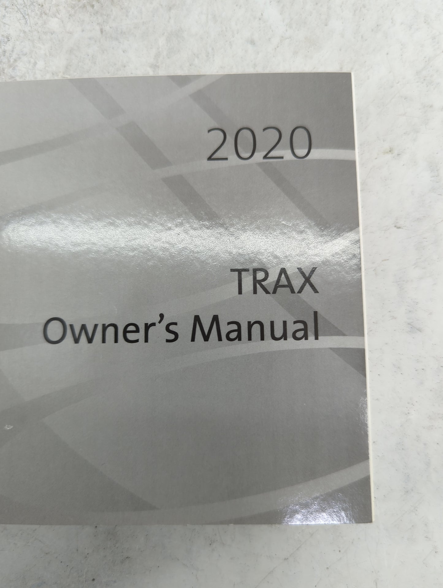 2020 Chevrolet Trax Owners Manual Book Guide P/N:84481551 OEM Used Auto Parts - Oemusedautoparts1.com