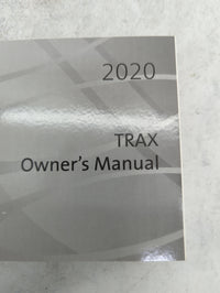 2020 Chevrolet Trax Owners Manual Book Guide P/N:84481551 OEM Used Auto Parts - Oemusedautoparts1.com